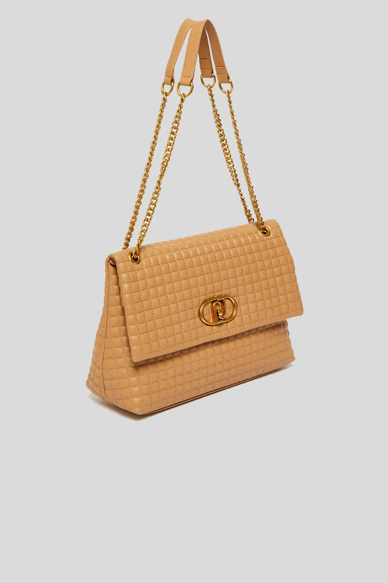 L Crossbody Liu Jo Hemalia - Cammello