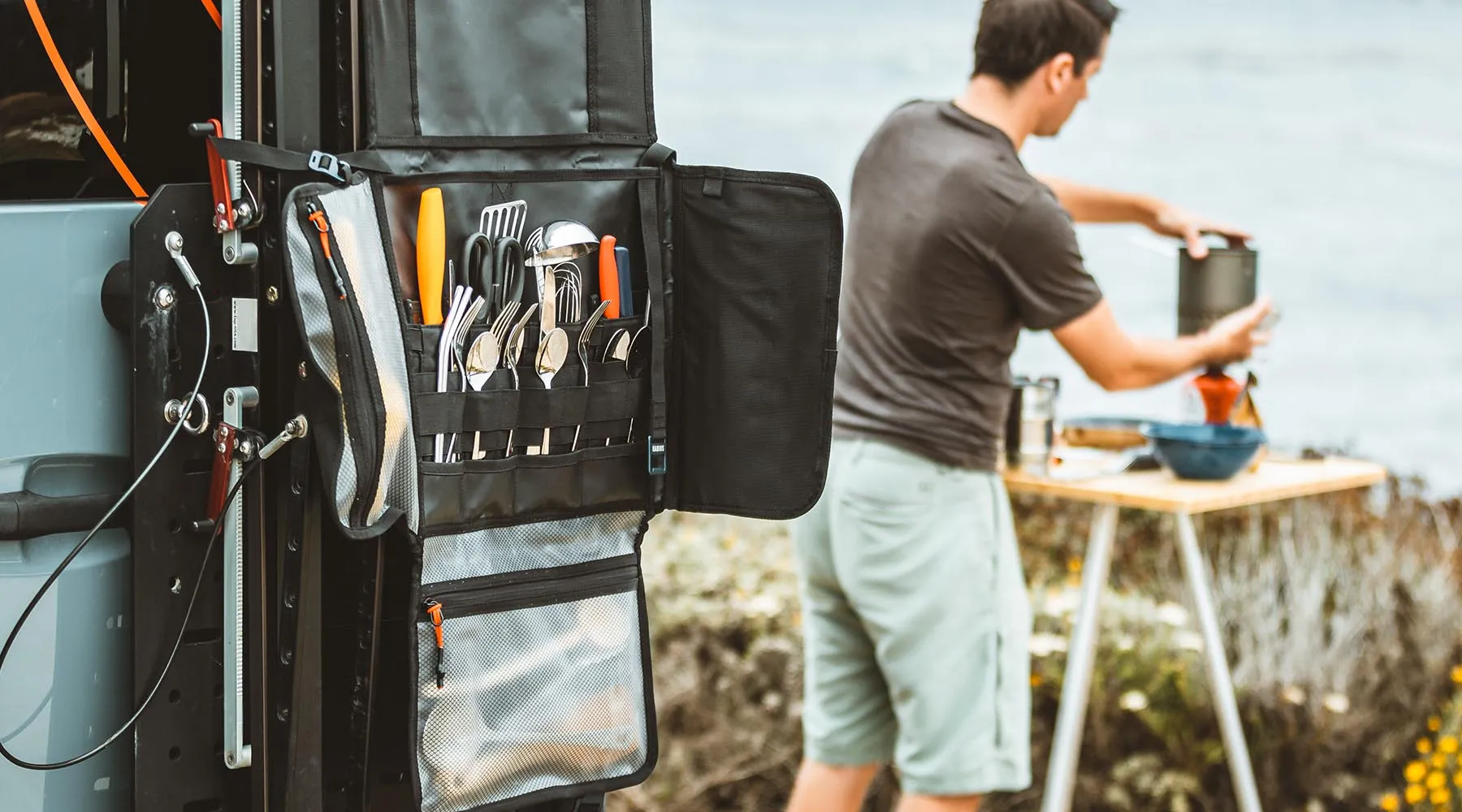 Large Camp Kitchen Organizer