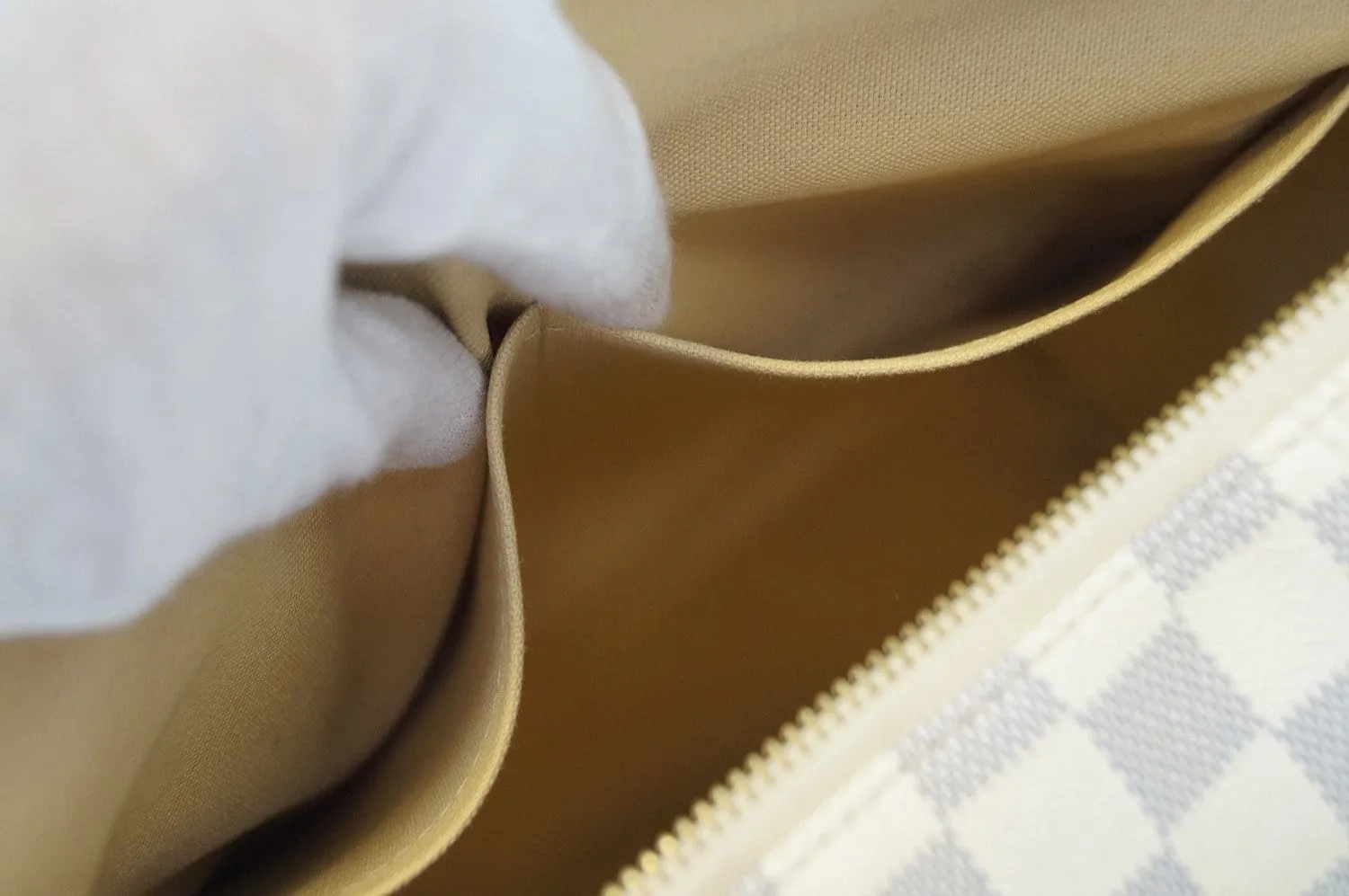 LOUIS VUITTON Damier Azur Canvas Totally PM Shoulder Bag