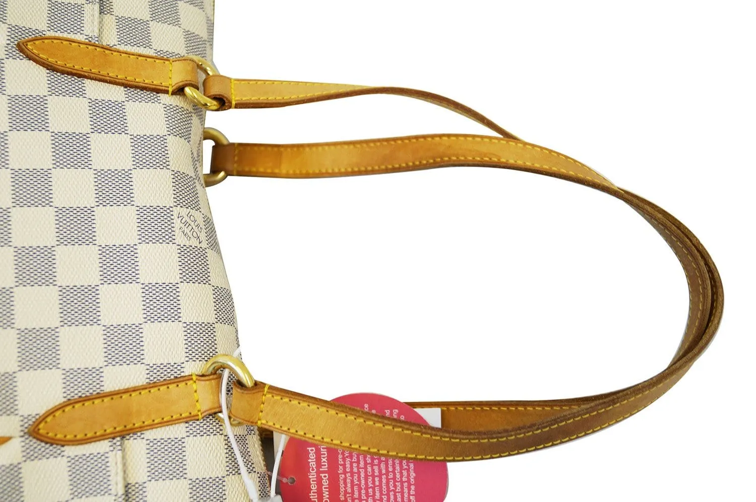LOUIS VUITTON Damier Azur Canvas Totally PM Shoulder Bag