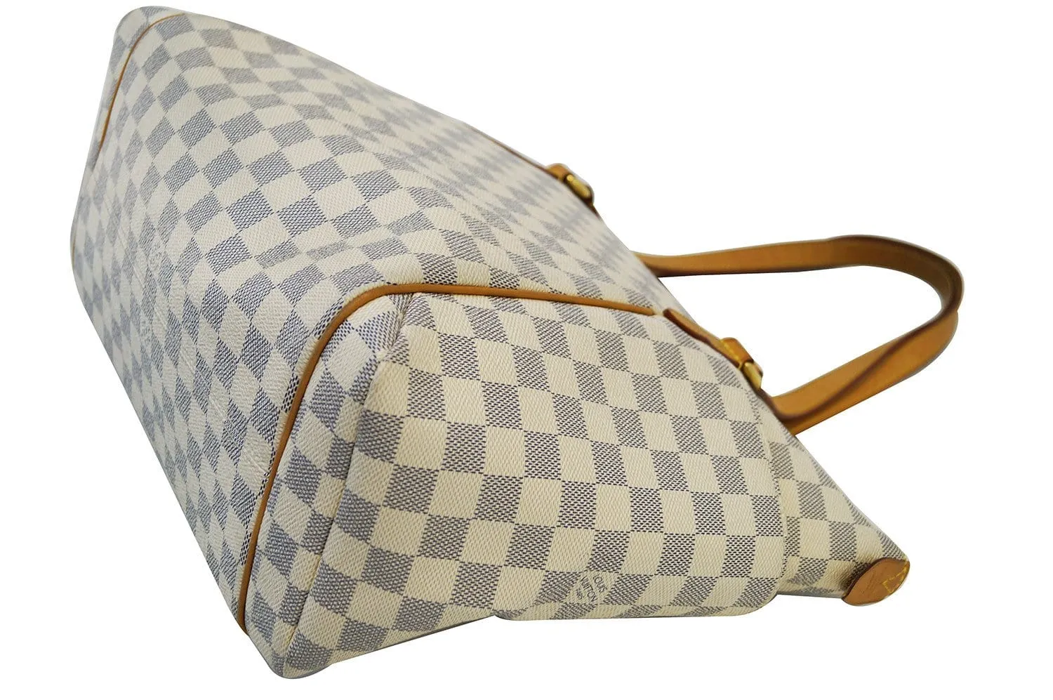 Louis Vuitton Damier Azur Totally MM Shoulder Handbag