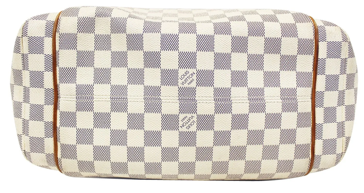 LOUIS VUITTON Damier Azur Totally MM Shoulder Handbag