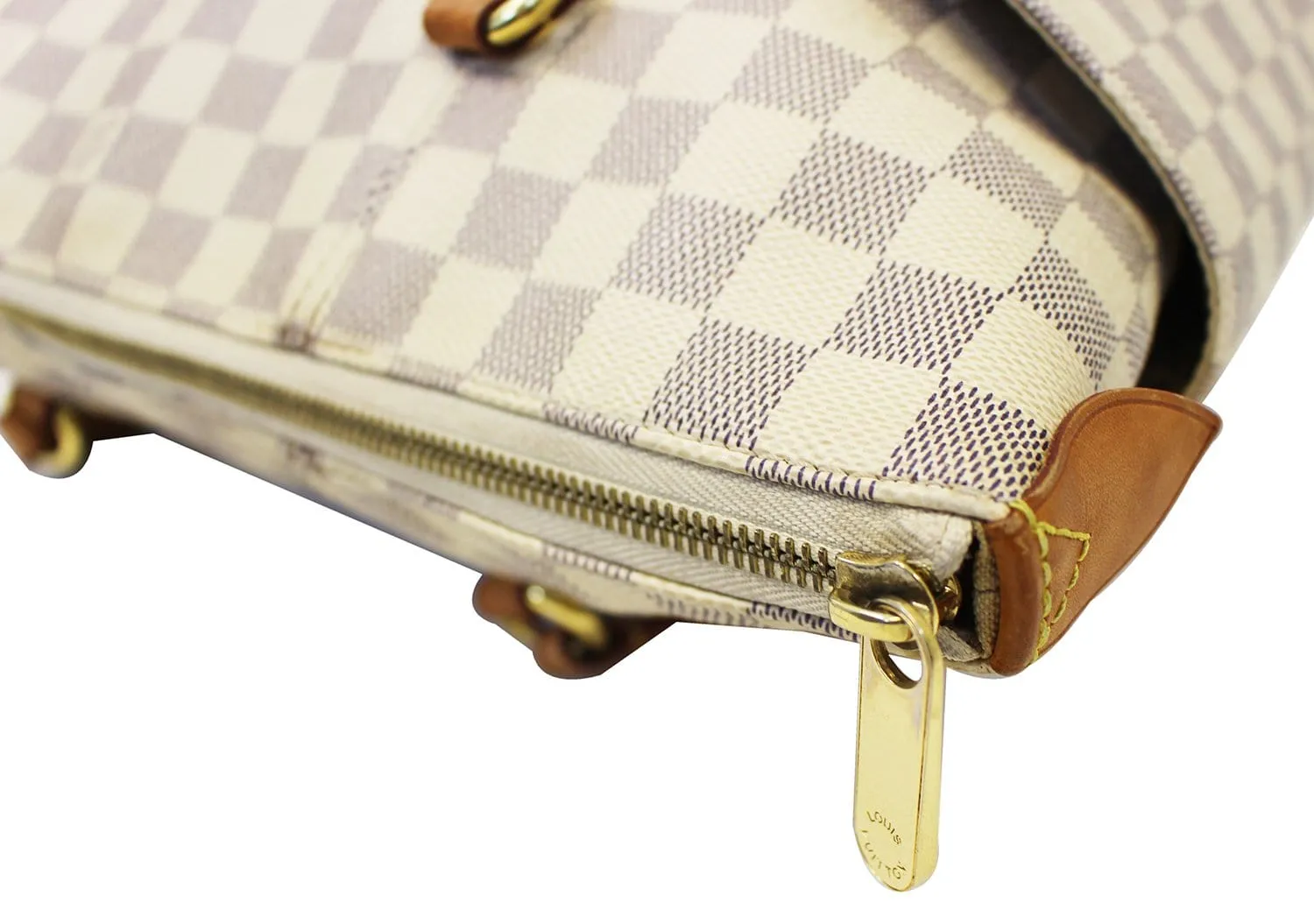 LOUIS VUITTON Damier Azur Totally MM Shoulder Handbag