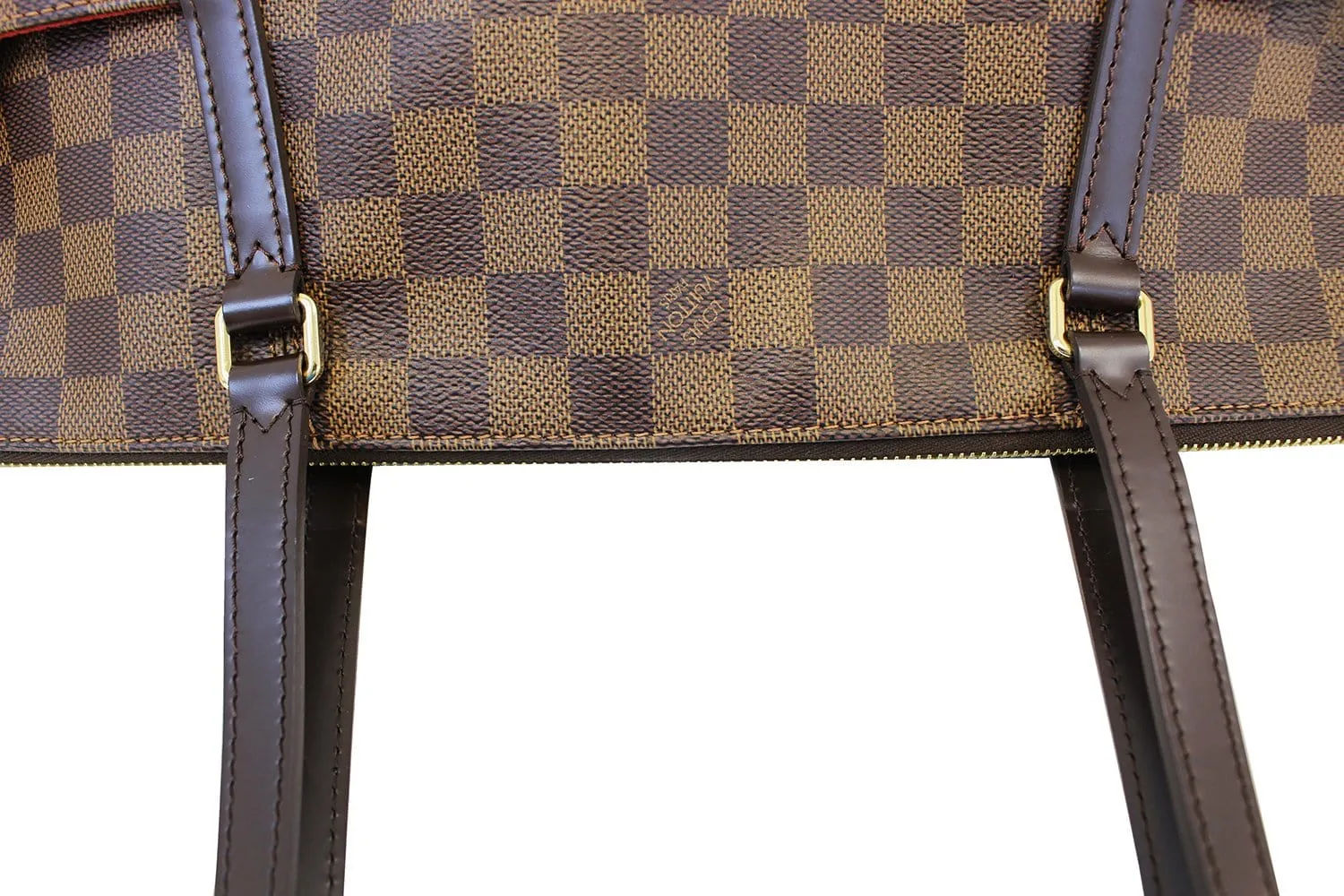 LOUIS VUITTON Damier Ebene Brown Totally MM Shoulder Bag