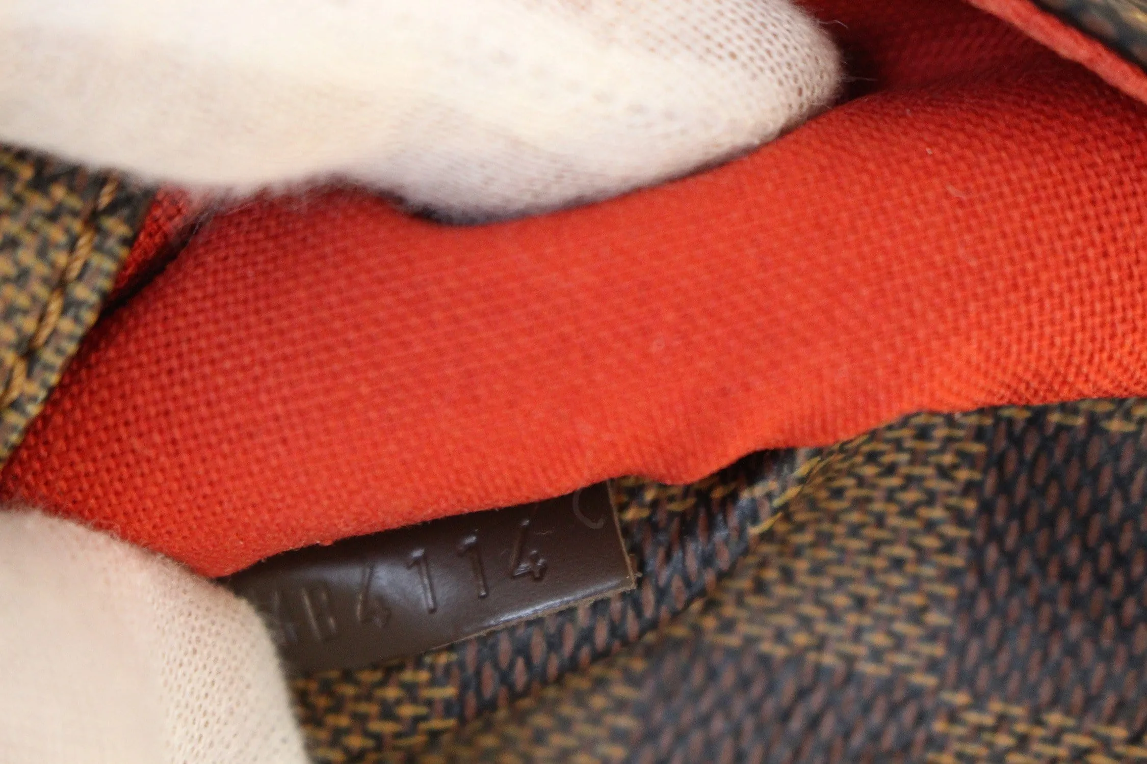LOUIS VUITTON Damier Ebene Brown Totally MM Shoulder Bag
