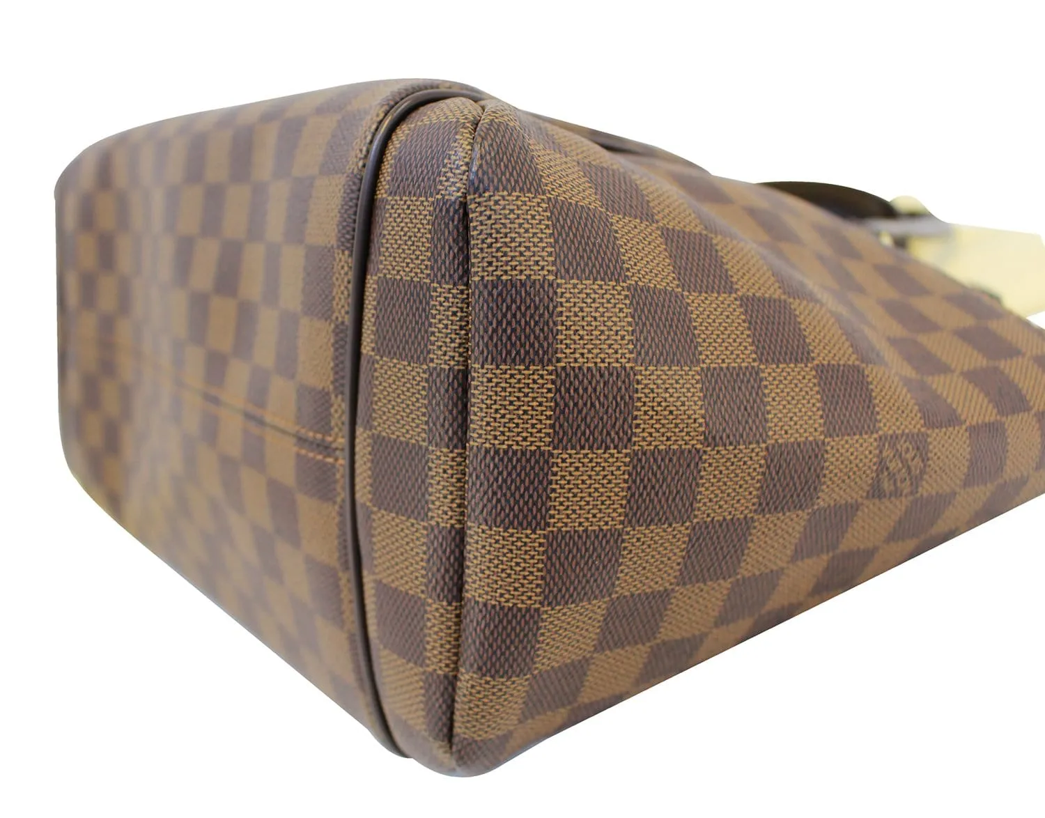 LOUIS VUITTON Damier Ebene Brown Totally MM Shoulder Bag