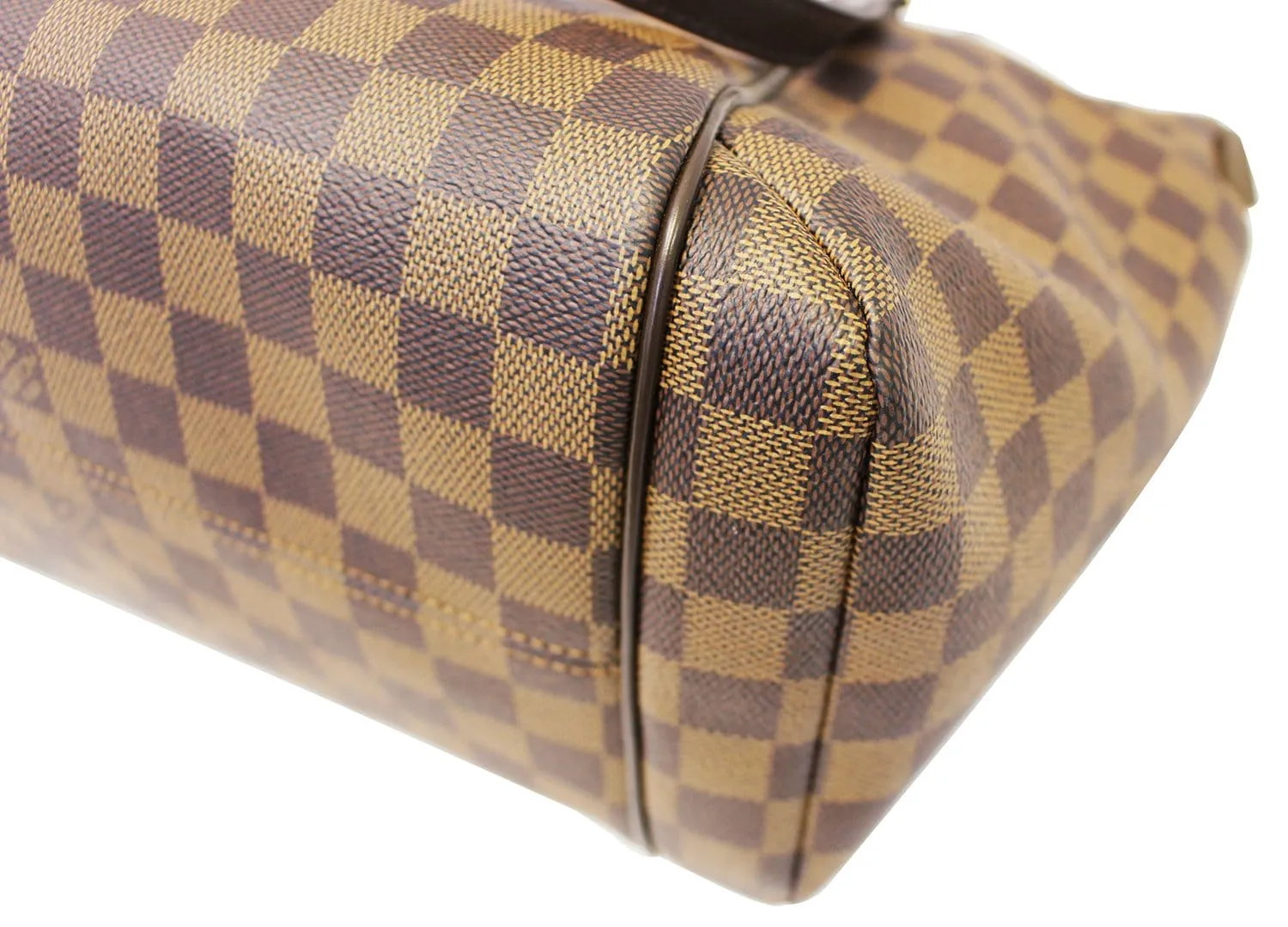 LOUIS VUITTON Damier Ebene Totally MM Shoulder Handbag