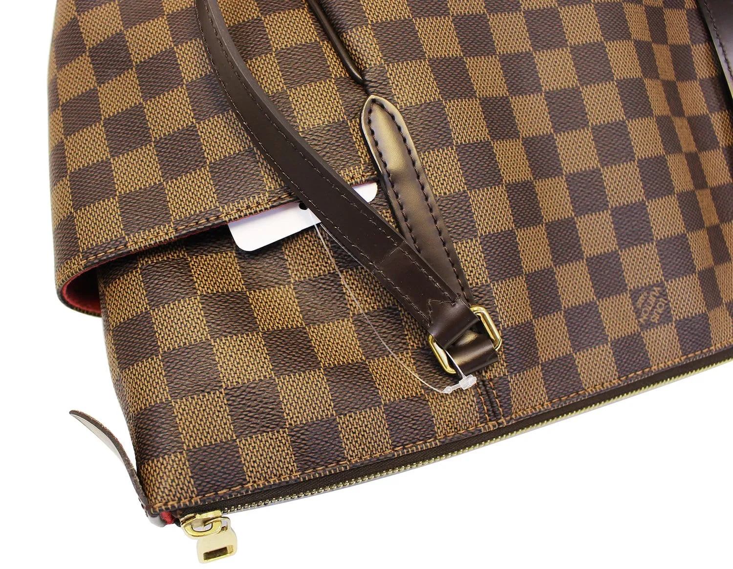 LOUIS VUITTON Damier Ebene Totally MM Shoulder Handbag