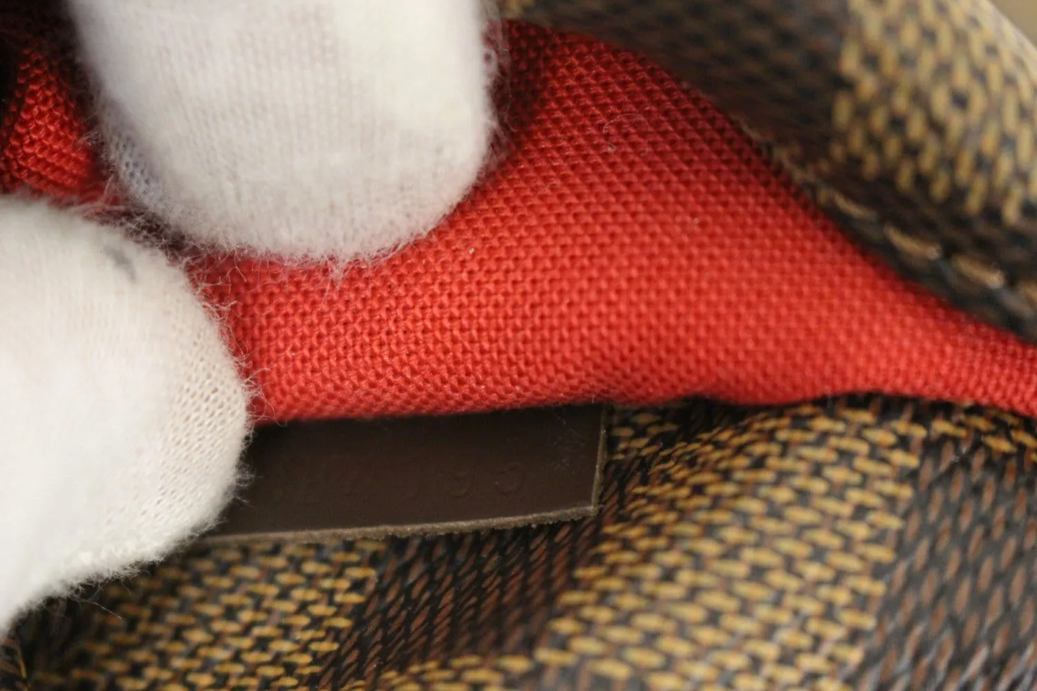 LOUIS VUITTON Damier Ebene Totally MM Shoulder Handbag