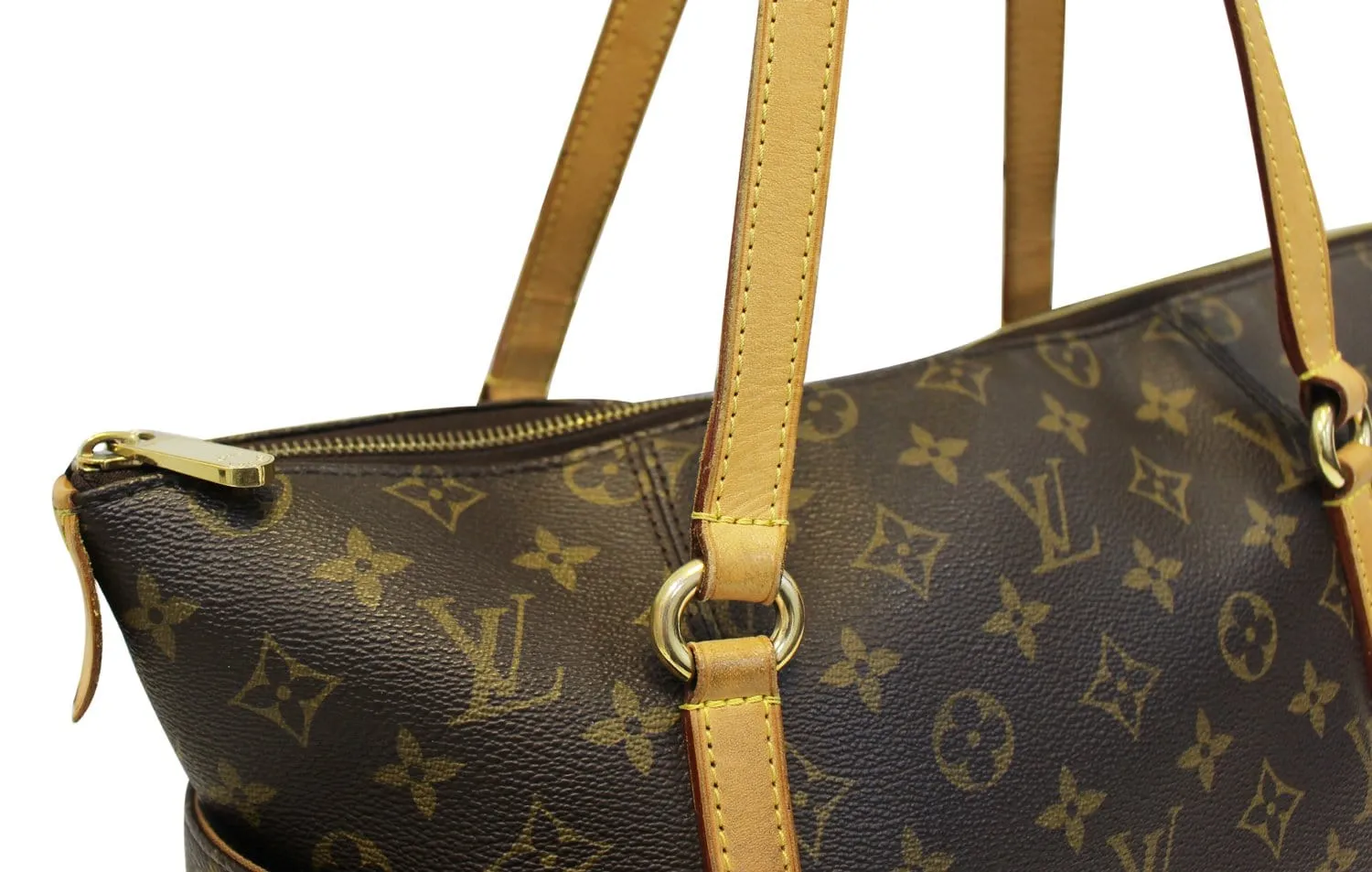 LOUIS VUITTON Monogram Canvas Totally MM Tote Brown Bag