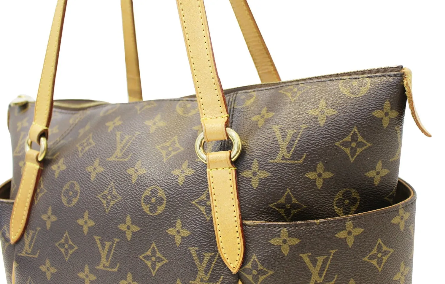 LOUIS VUITTON Monogram Canvas Totally MM Tote Brown Bag