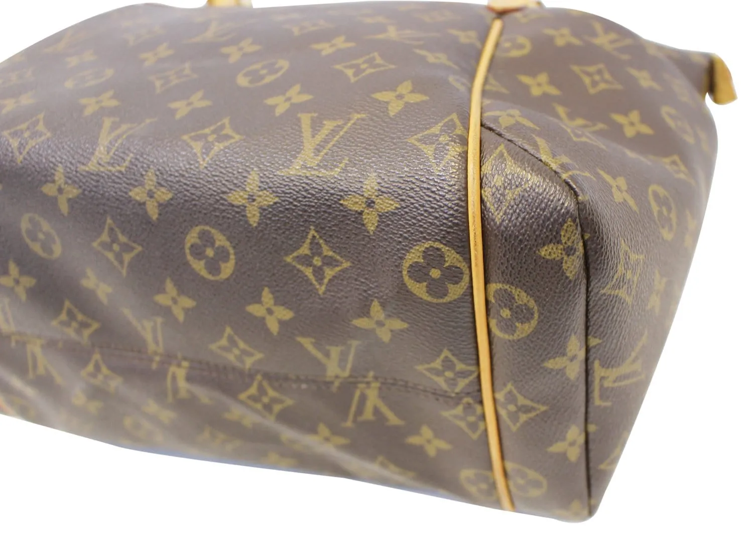LOUIS VUITTON Monogram Canvas Totally MM Tote Brown Bag
