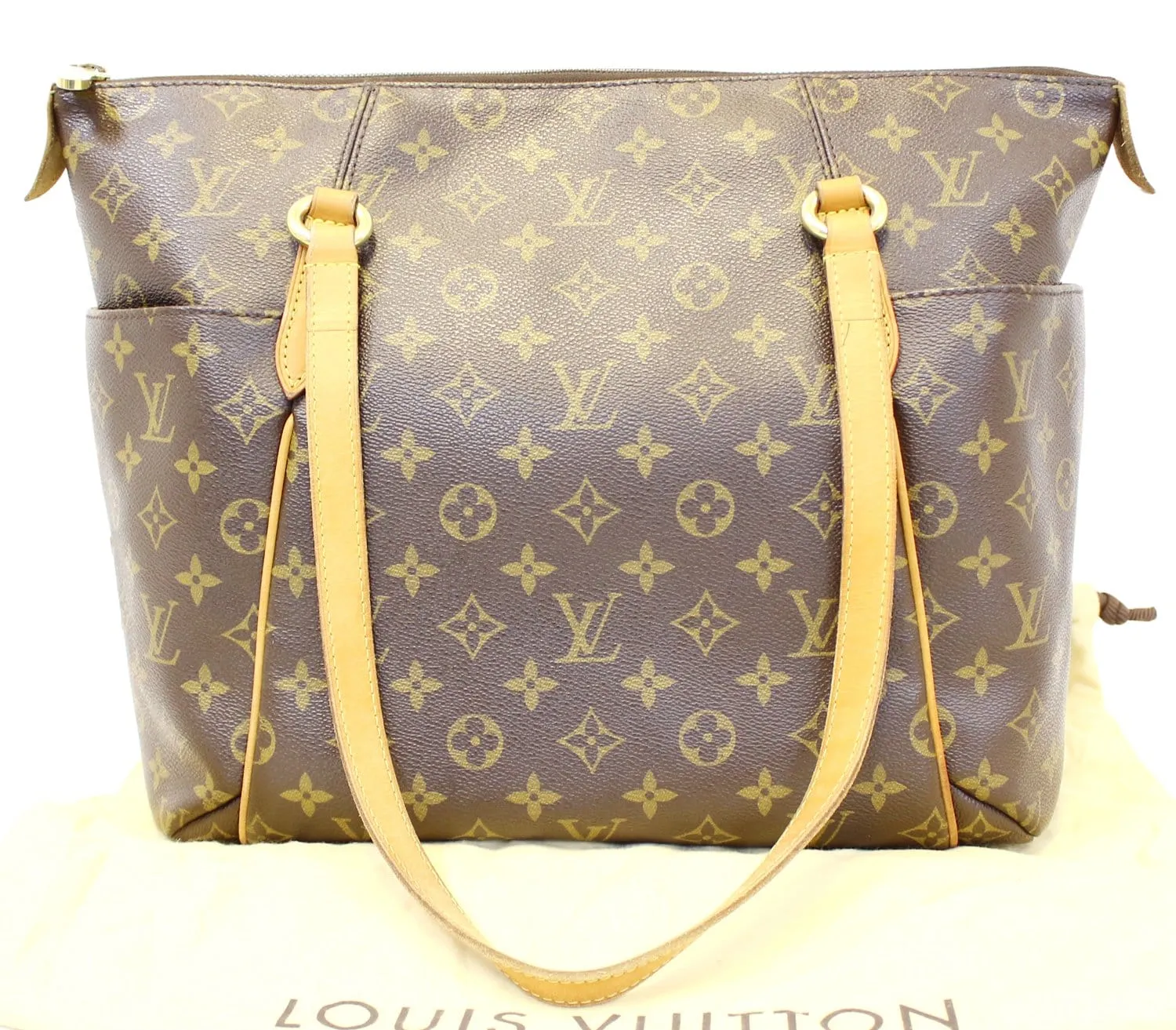 LOUIS VUITTON Monogram Canvas Totally MM Tote Shoulder Bag
