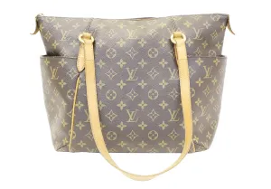 LOUIS VUITTON Monogram Canvas Totally MM Tote Shoulder Bag