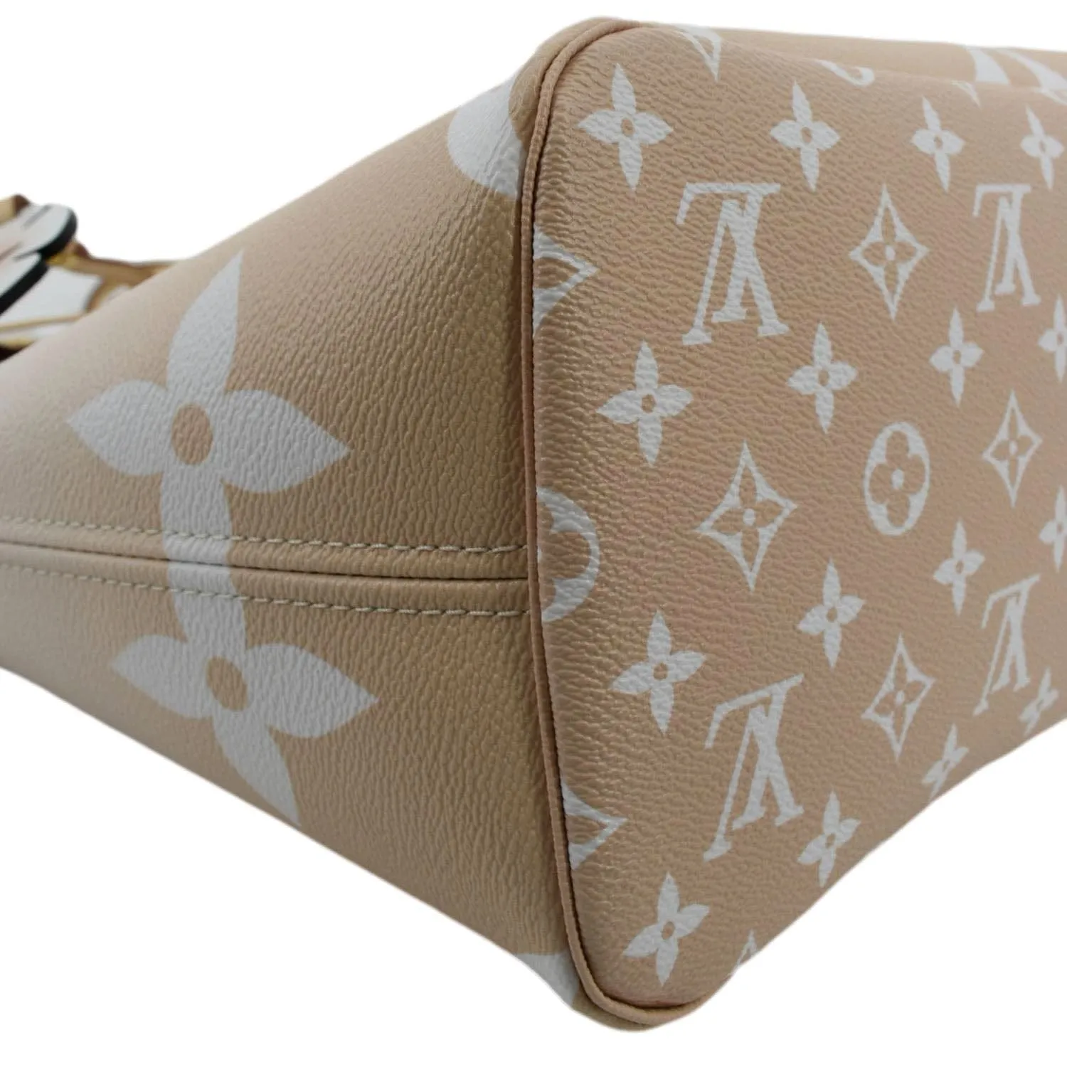 LOUIS VUITTON Neverfull MM By The Pool Monogram Giant Tote Bag Brume