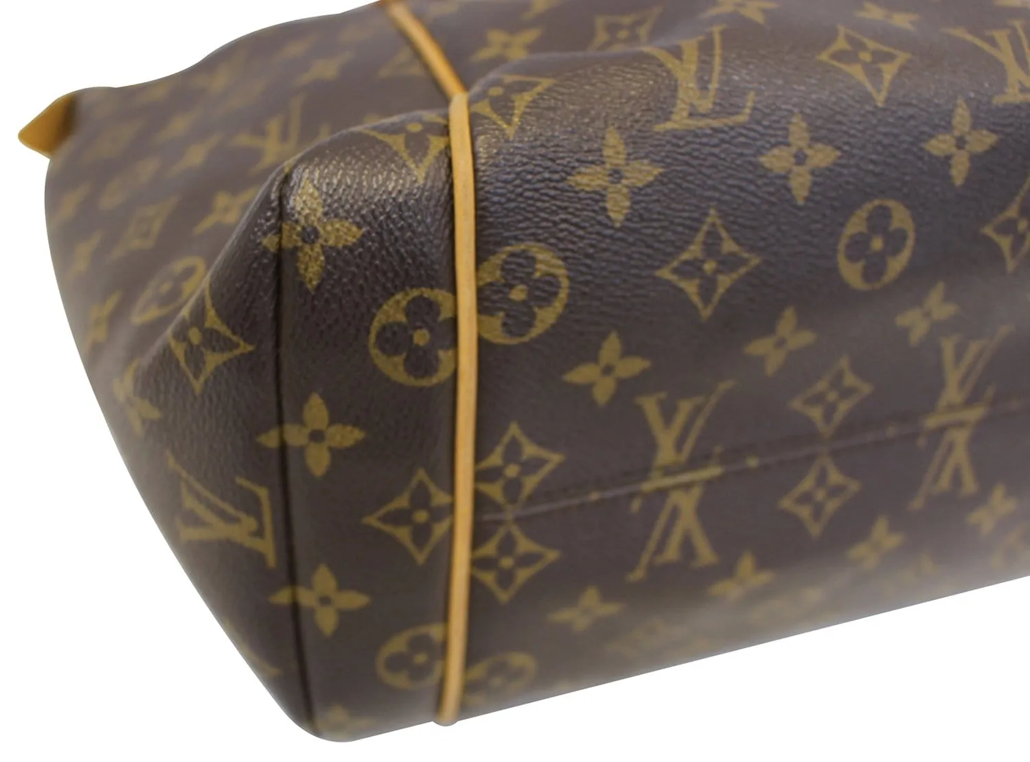 LOUIS VUITTON Shoulder Bag used Monogram Canvas Totally MM Brown