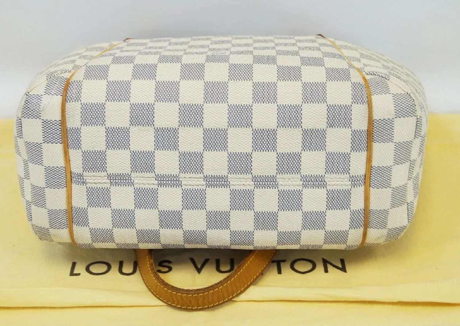 LOUIS VUITTON Totally PM Damier Azur White  Tote Bag