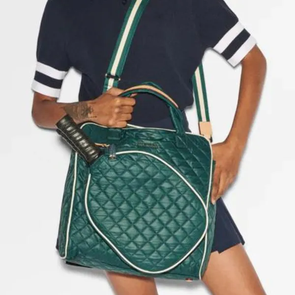 MZ Wallace Pickleball Tote in Emerald
