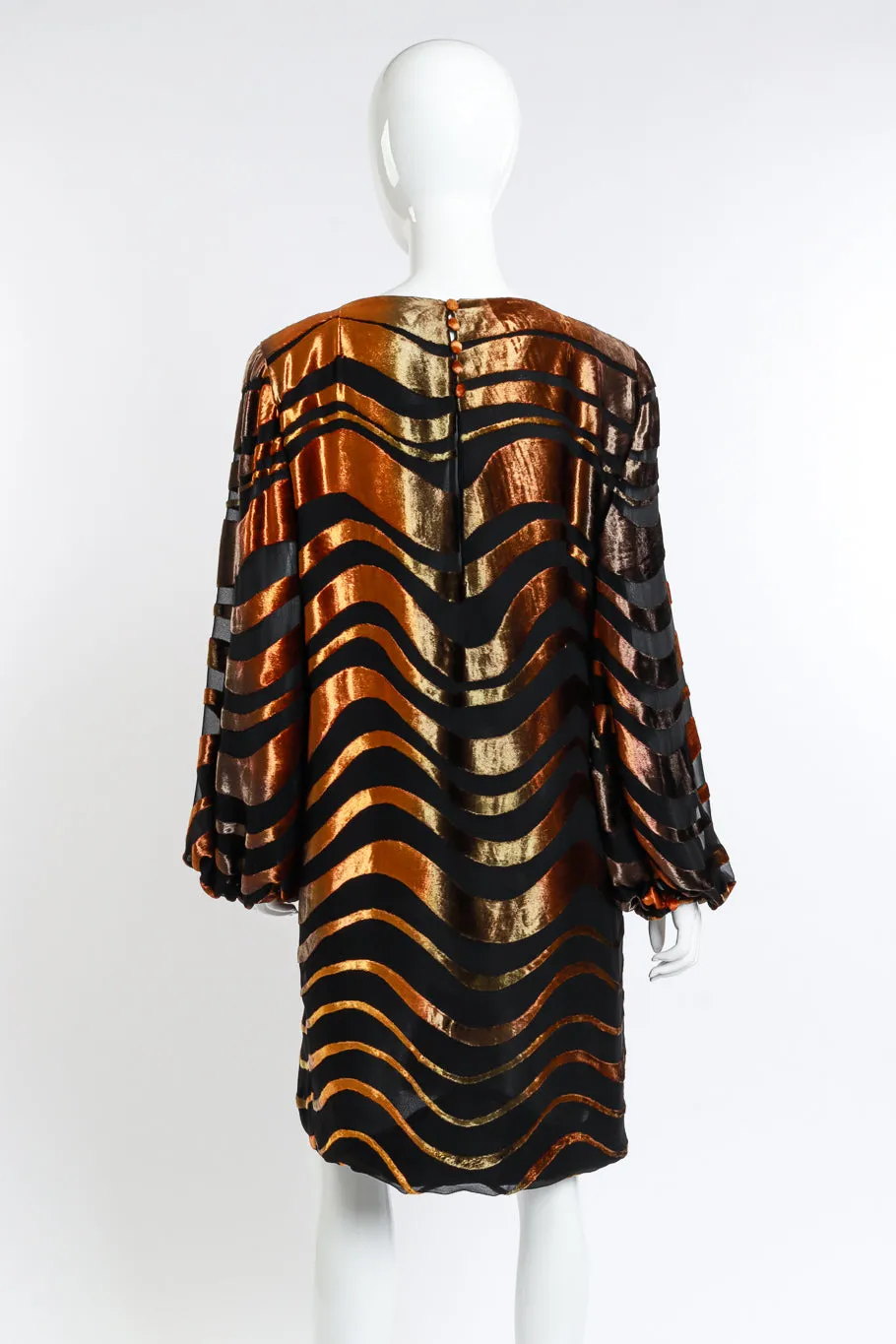 Ombré Burnout Tunic Dress