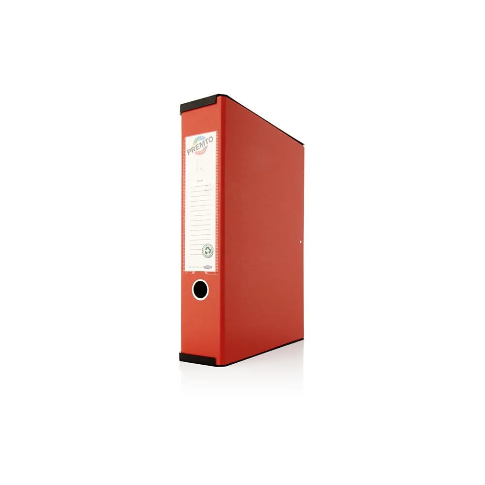 Premto PP Box File - Ketchup Red