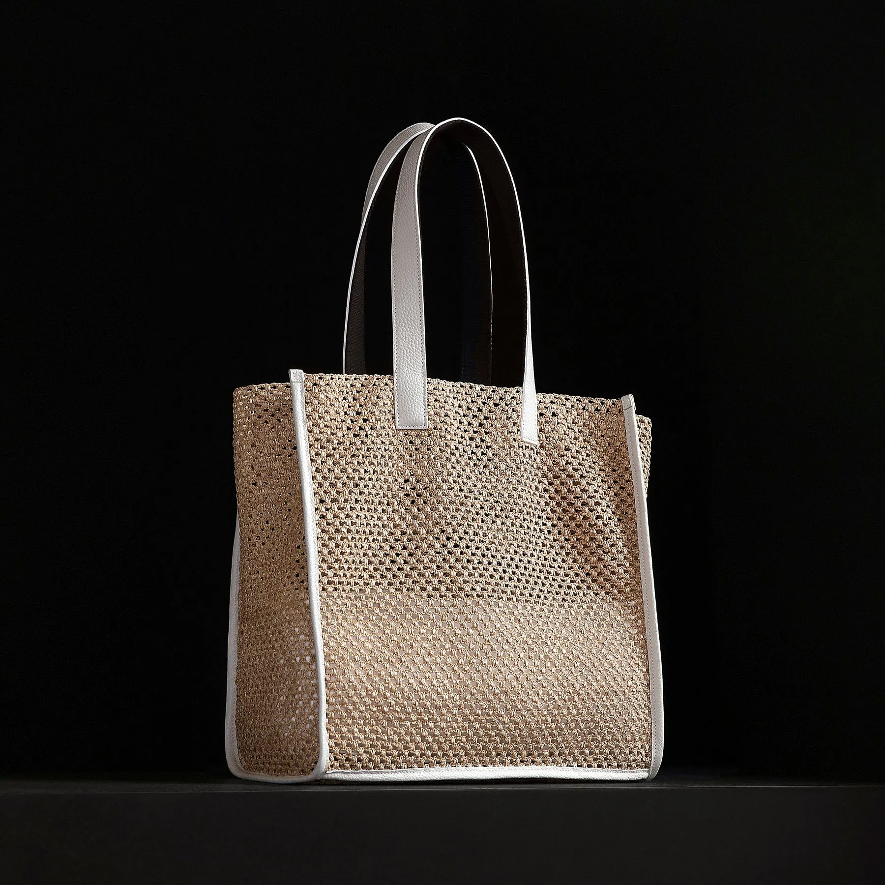 Raffia Tote - Natural
