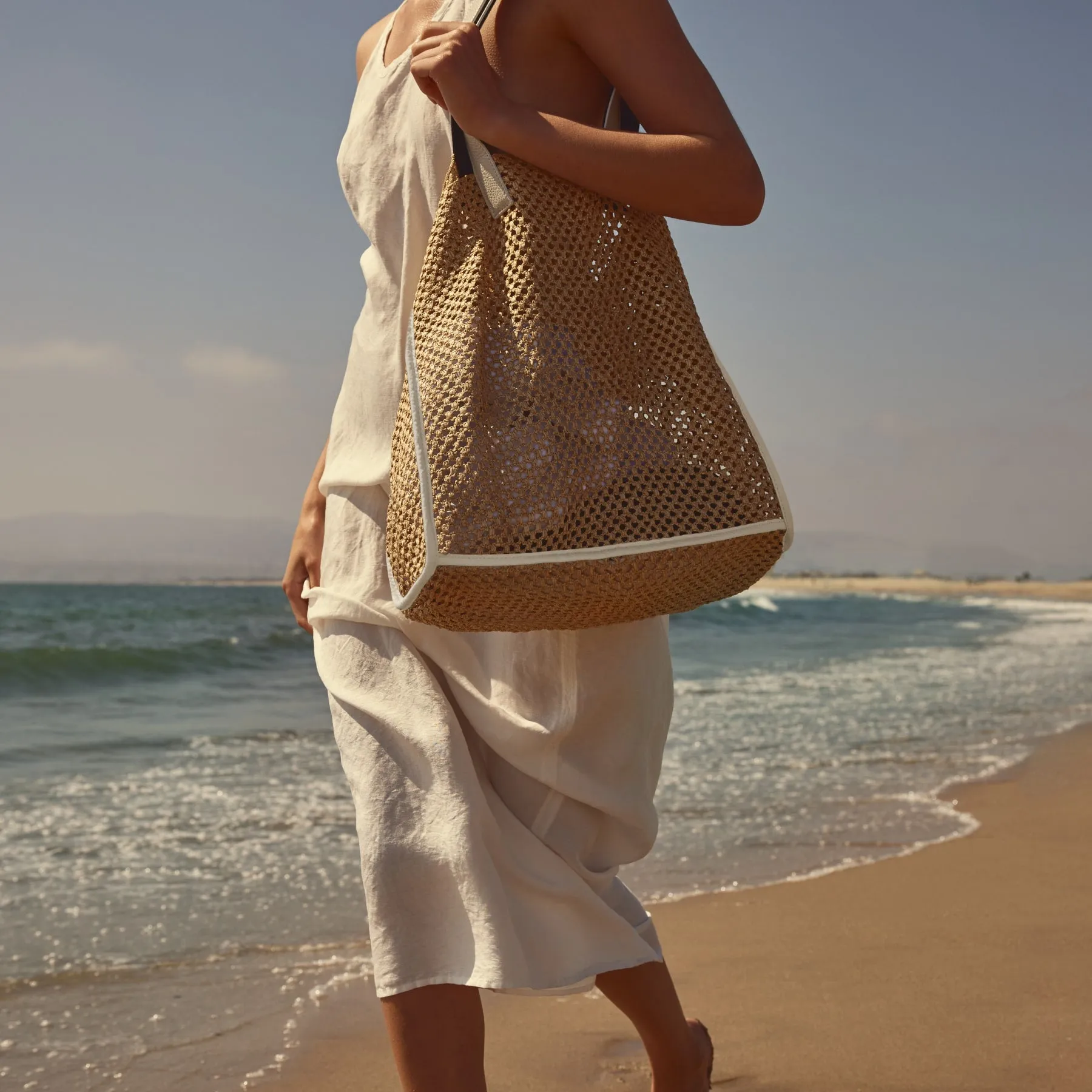 Raffia Tote - Natural