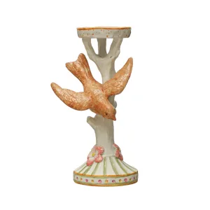 Resin Bird & Tree Stand
