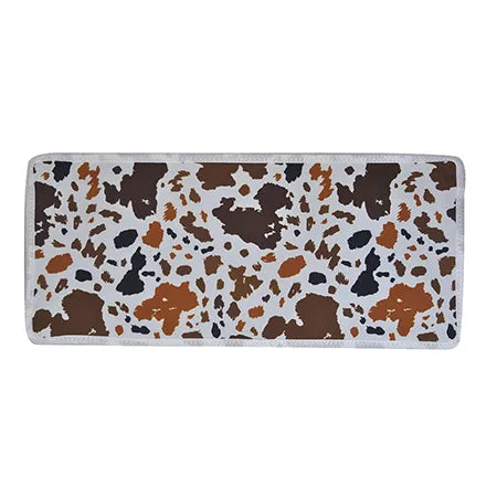 !SALE! Mocha Cow NGIL Zippered Caddy Large Organizer Tote Bag