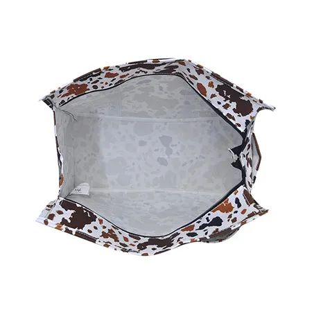 !SALE! Mocha Cow NGIL Zippered Caddy Organizer Tote Bag