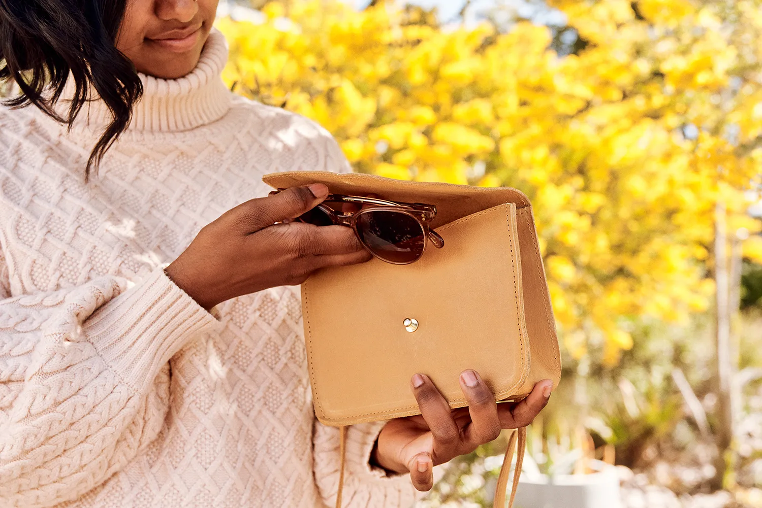 Small Fold Over Crossbody