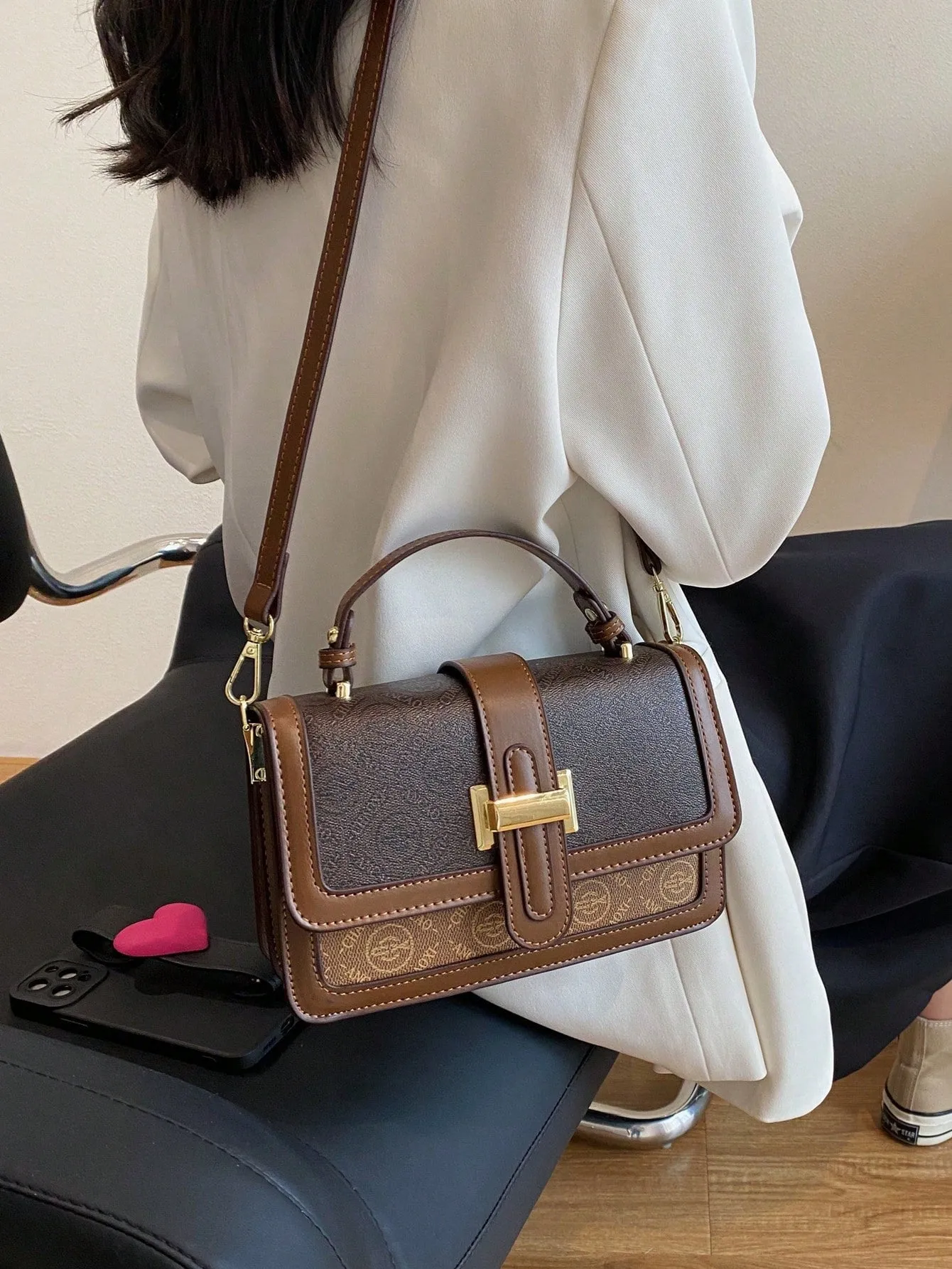 Small Vintage Shoulder Crossbody Bag