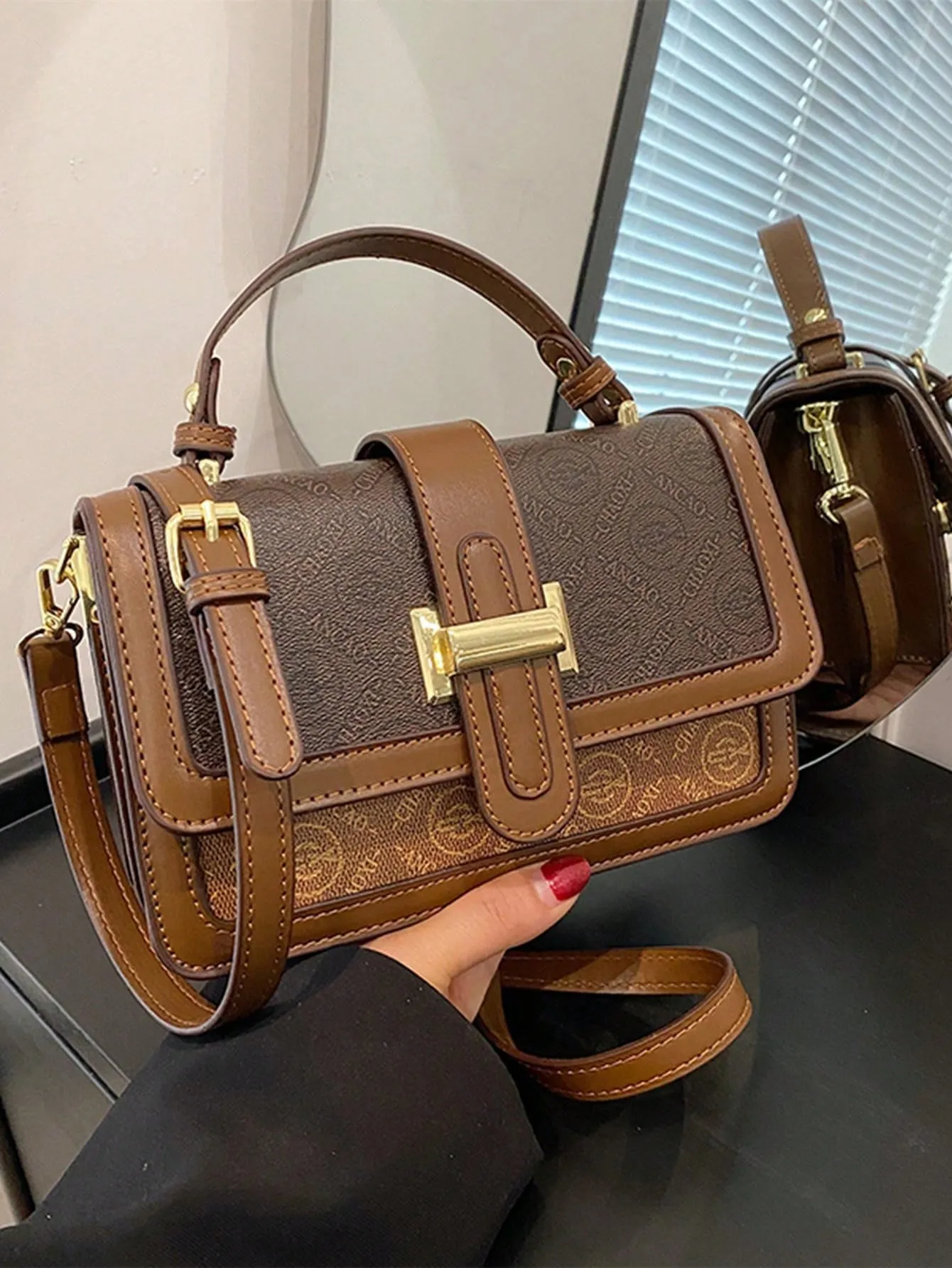Small Vintage Shoulder Crossbody Bag