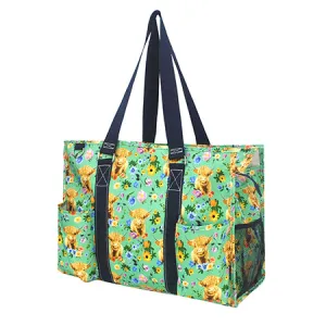 Soft Bovine Beauty NGIL Zippered Caddy Large Organizer Tote Bag