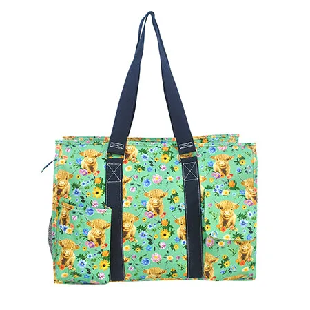 Soft Bovine Beauty NGIL Zippered Caddy Large Organizer Tote Bag