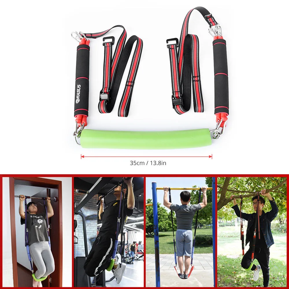 Sport Fitness door Resistance Band Pull up Bar Slings Straps horizontal bar Hanging Belt Chin Up Bar Arm Muscle Training