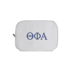 Theta Phi Alpha Waffle Weave Cosmetic Bag