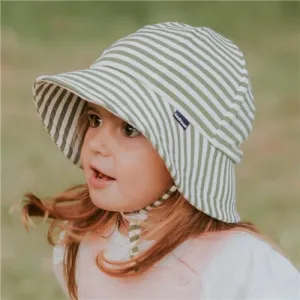 Toddler Bucket Hat - Khaki Stripe