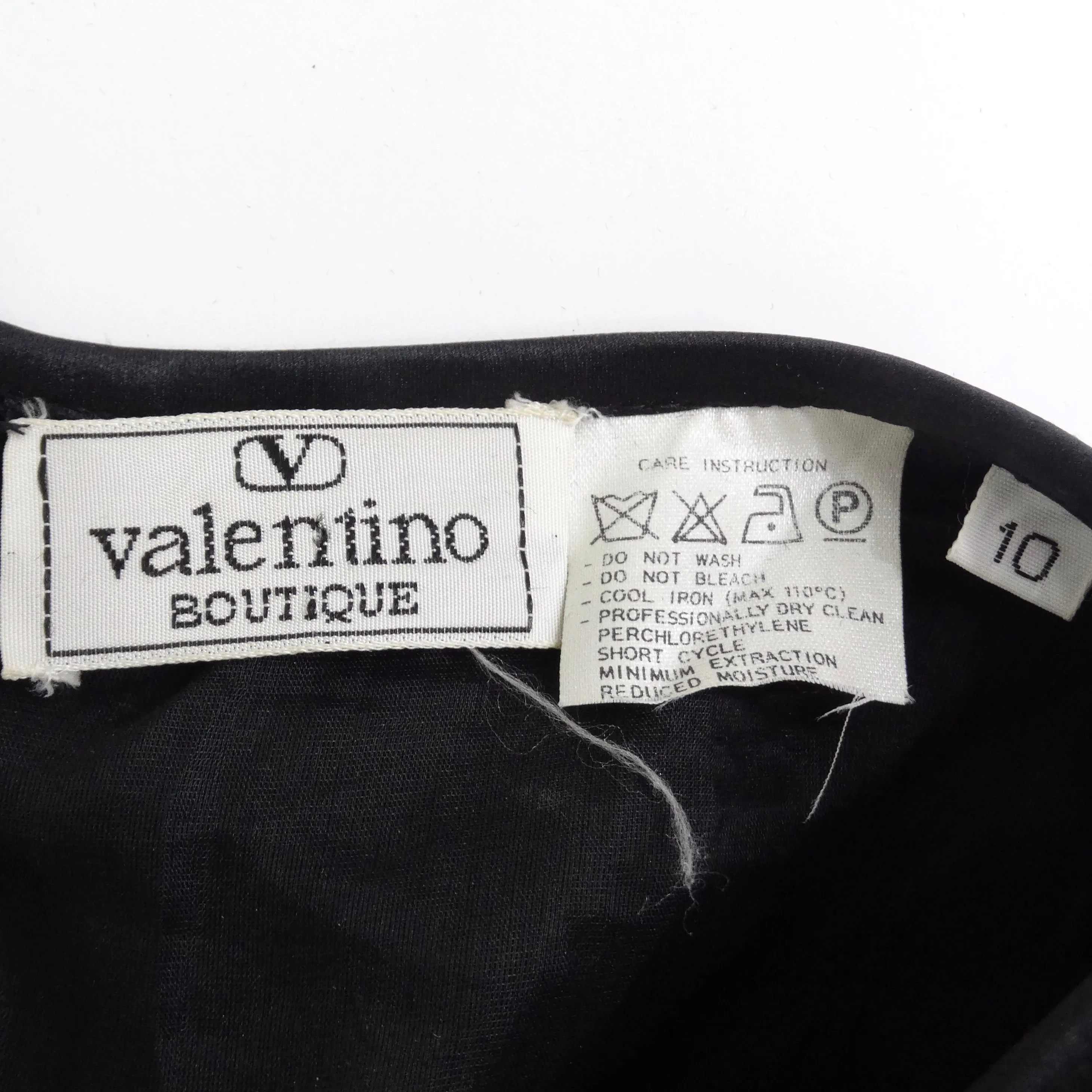 Valentino 1980s Pink Bow Dress