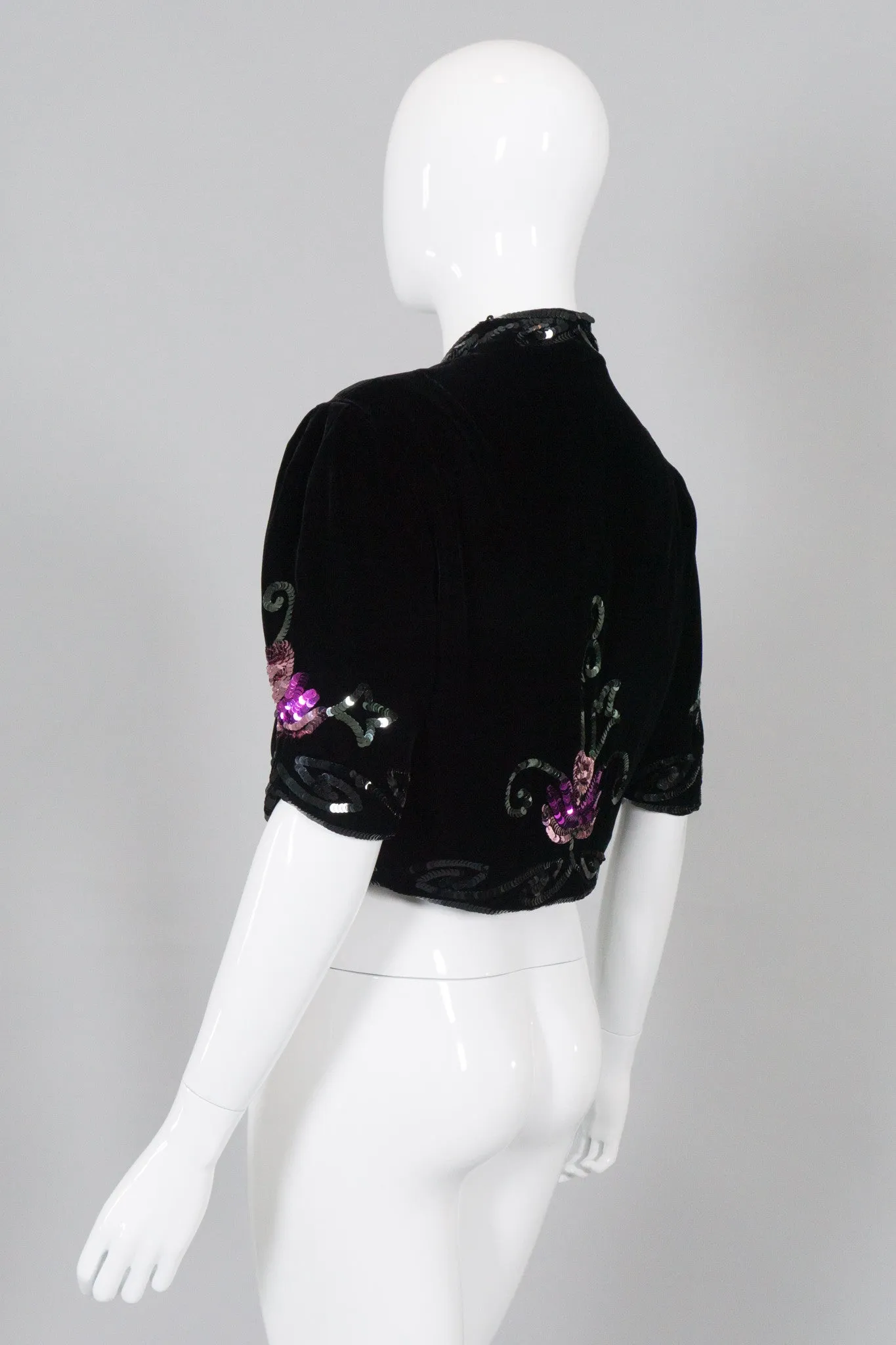 Velvet Bolero Jacket