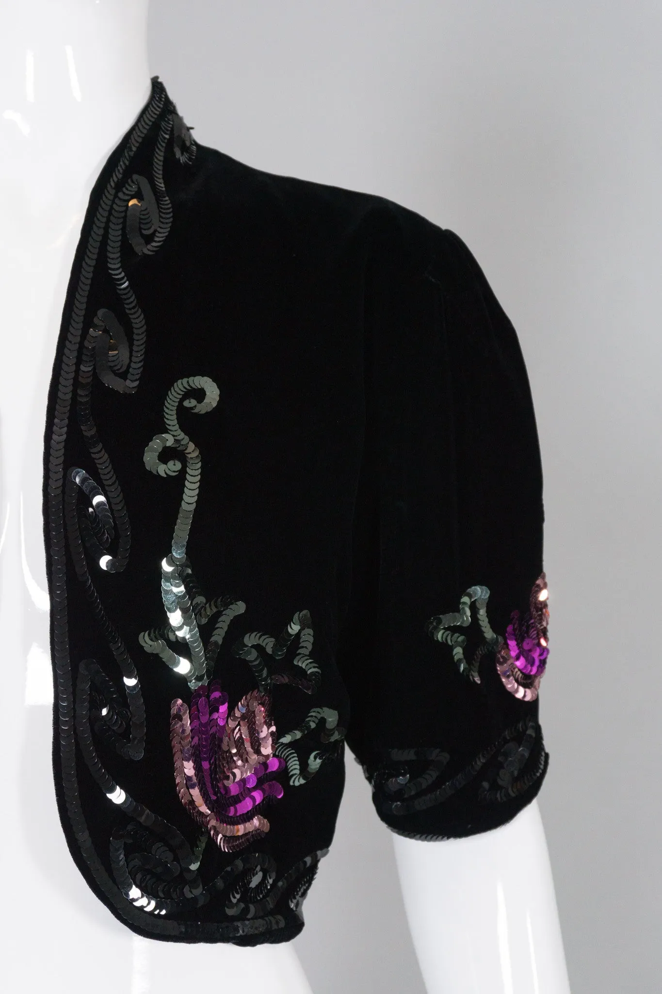 Velvet Bolero Jacket