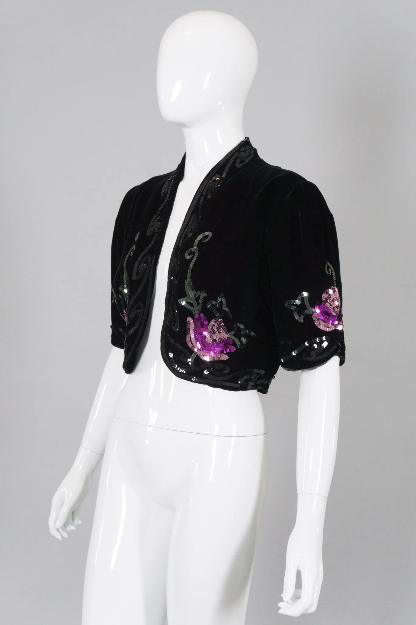 Velvet Bolero Jacket
