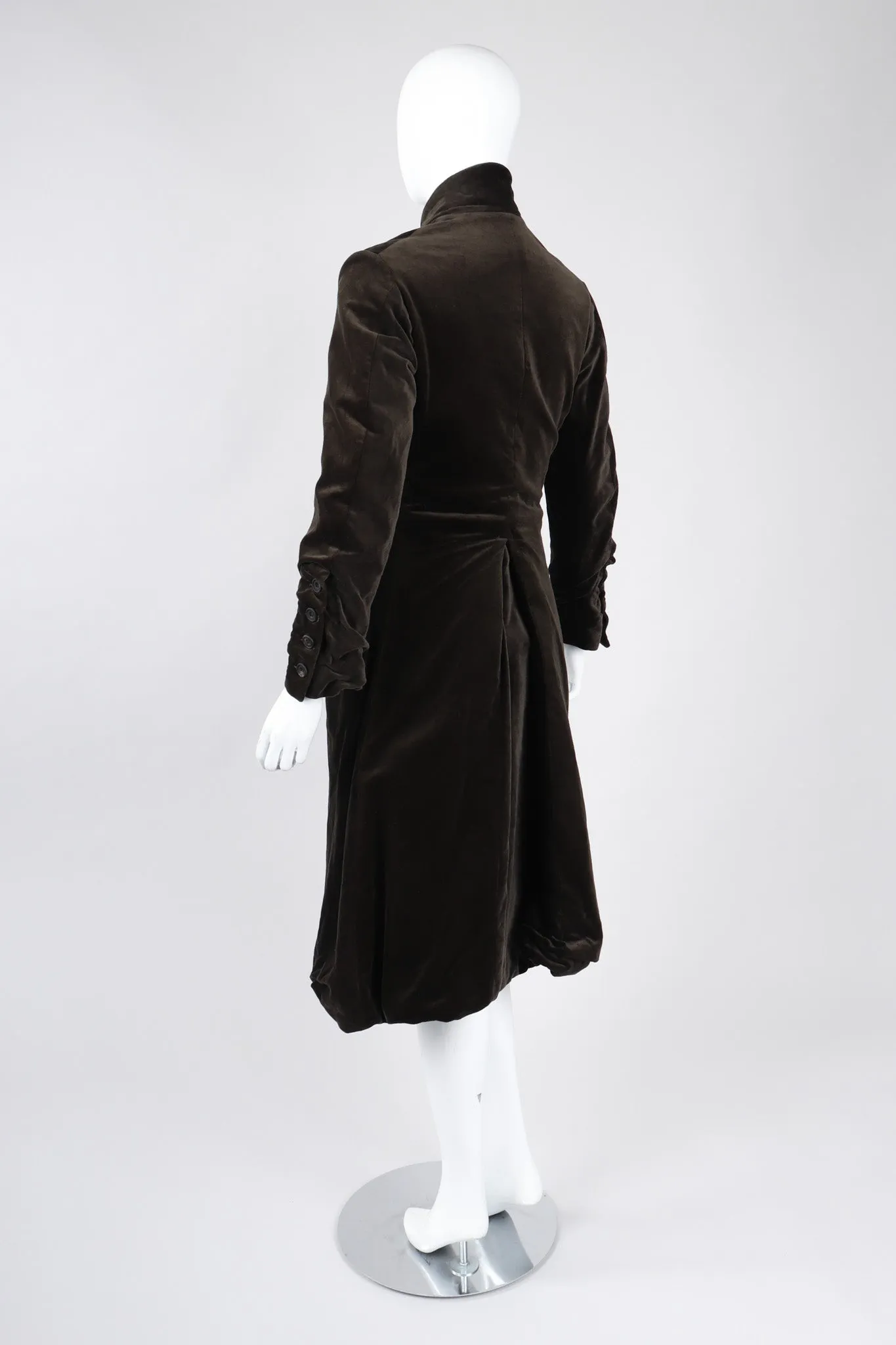 Velvet Franklin Coat
