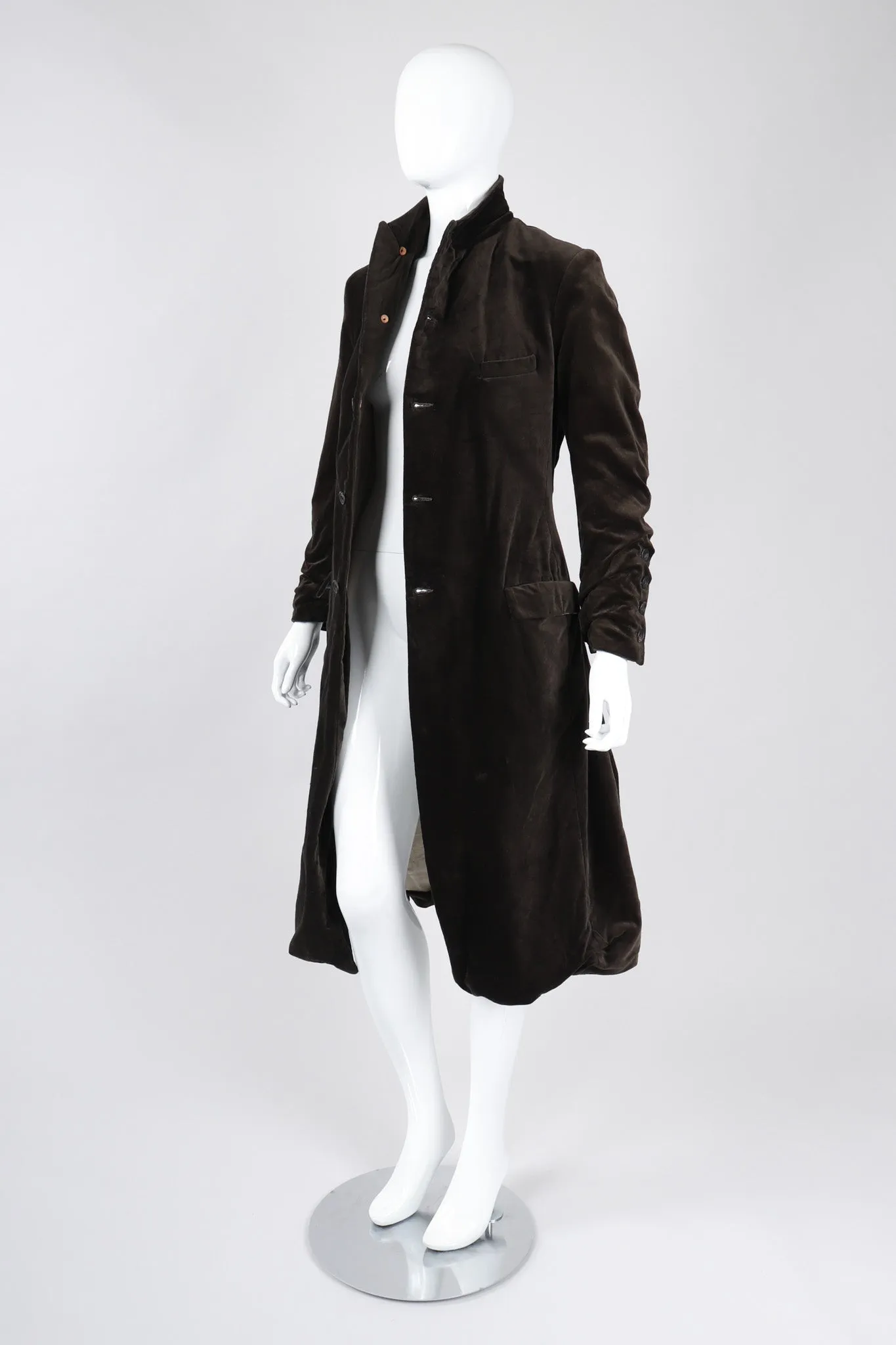 Velvet Franklin Coat