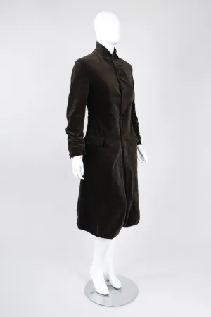 Velvet Franklin Coat