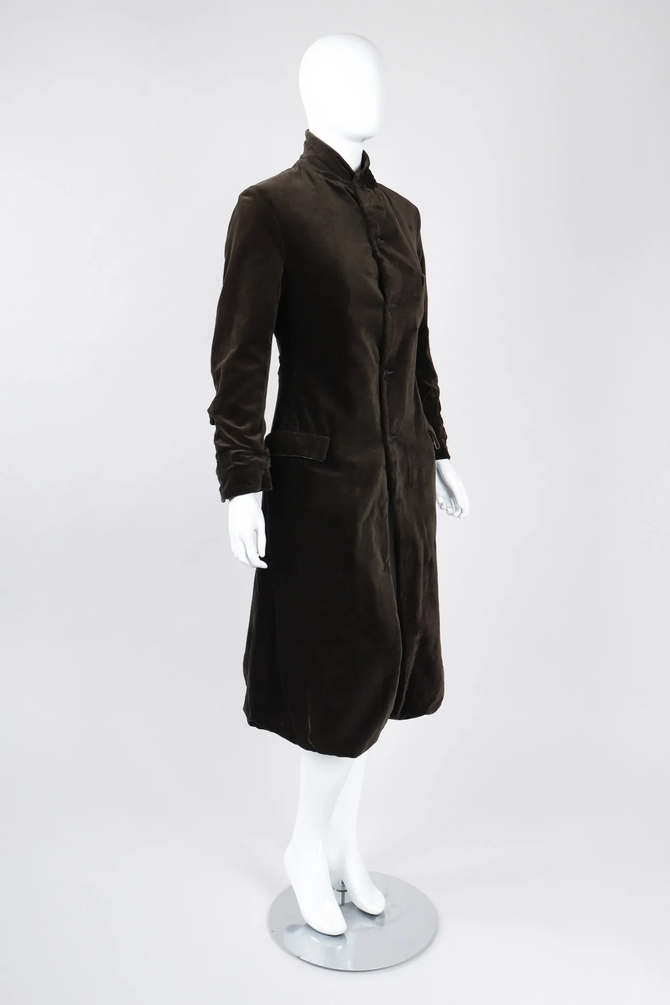 Velvet Franklin Coat