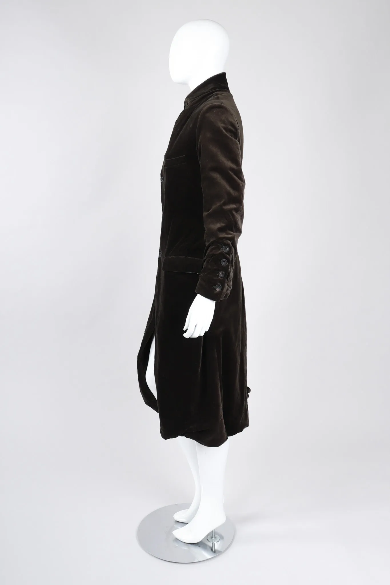 Velvet Franklin Coat