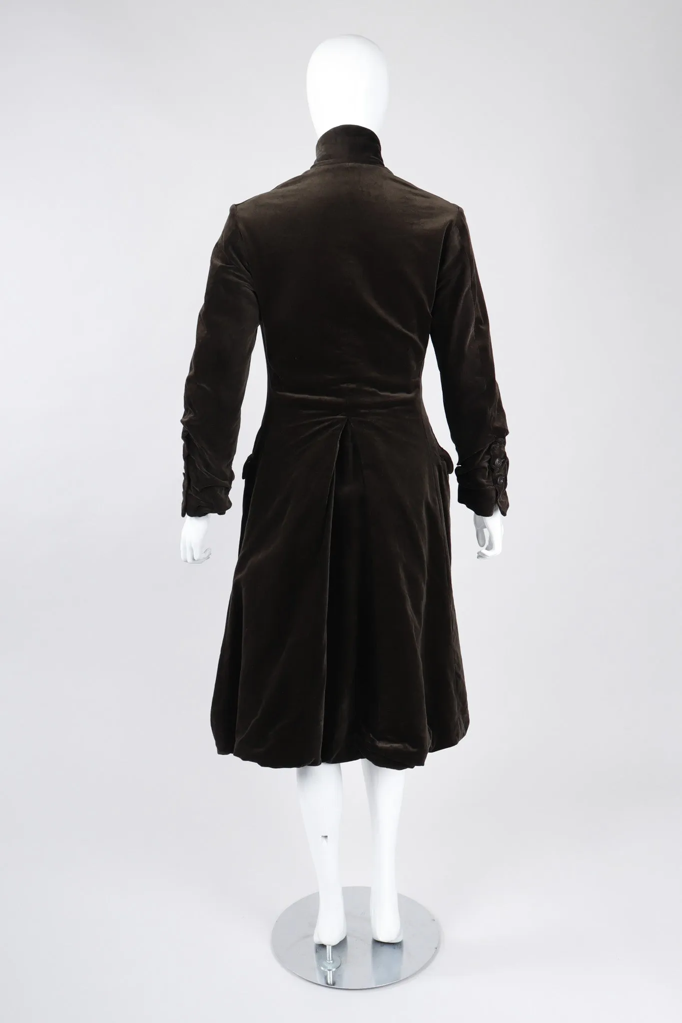 Velvet Franklin Coat