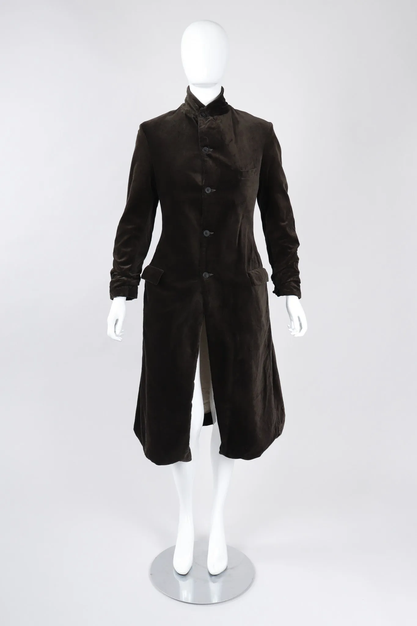 Velvet Franklin Coat