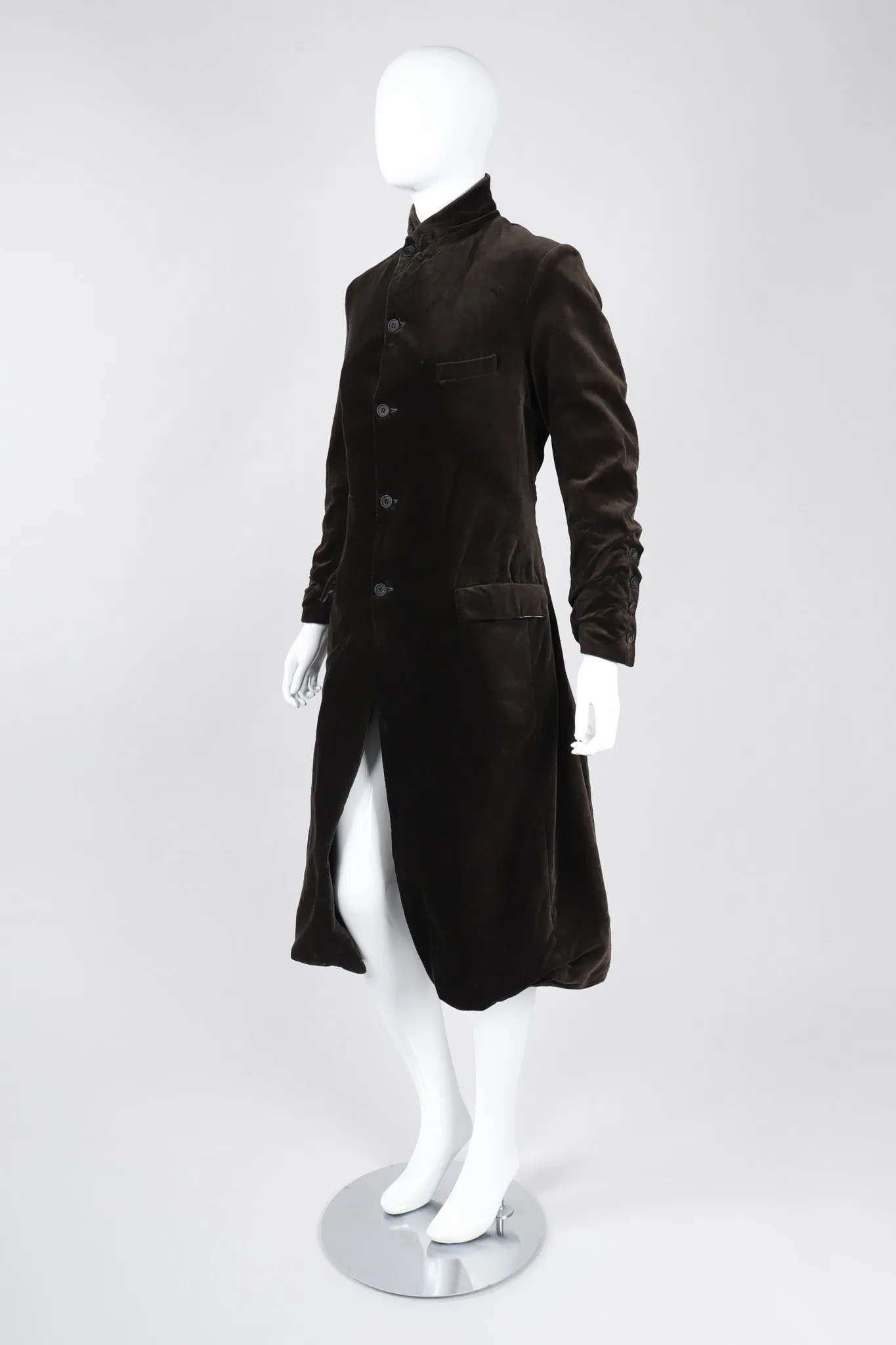 Velvet Franklin Coat