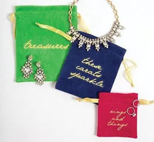 Velvet Jewelry Pouches